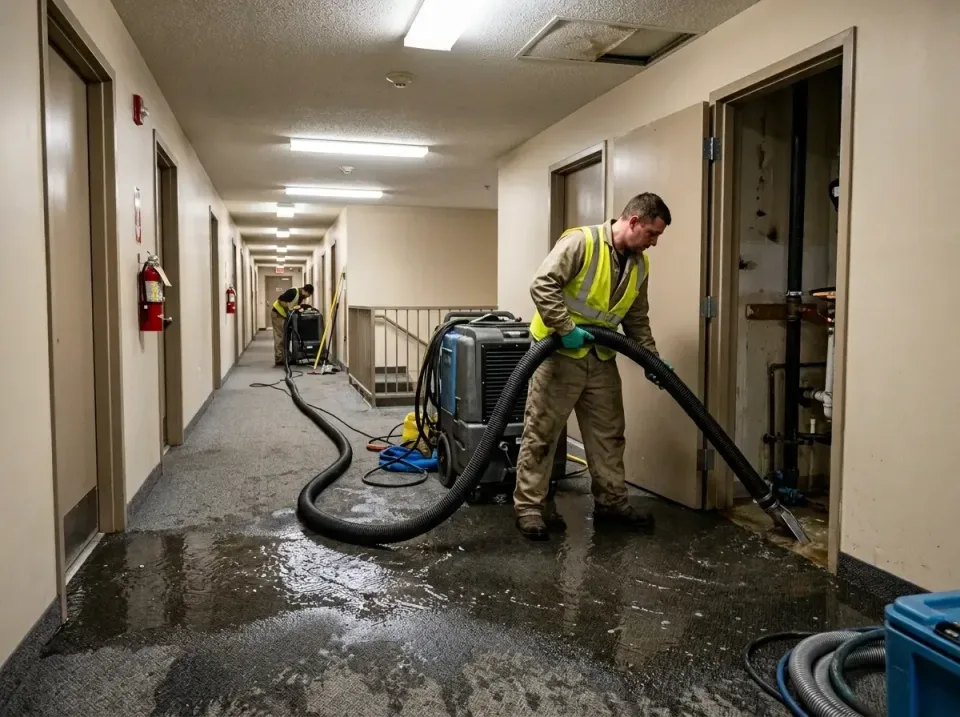 multi-unit-apartment-hallway-f-005 — frequently asked questions, Emergency Burst Pipe Water Extraction & Removal in Clemson,…